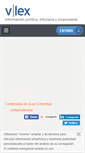 Mobile Screenshot of consejo-estado.vlex.com.co