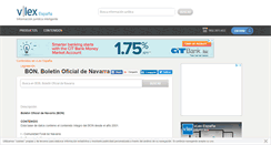 Desktop Screenshot of bon.vlex.es