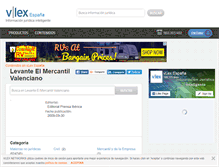 Tablet Screenshot of levante.vlex.es