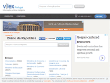 Tablet Screenshot of diario.vlex.pt