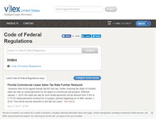 Tablet Screenshot of cfr.vlex.com