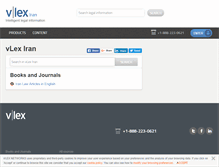 Tablet Screenshot of ir.vlex.com