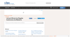 Desktop Screenshot of madeira.vlex.pt