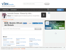 Tablet Screenshot of boe.vlex.es