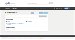 Desktop Screenshot of hn.vlex.com