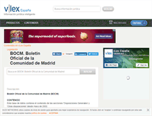 Tablet Screenshot of bocm.vlex.es